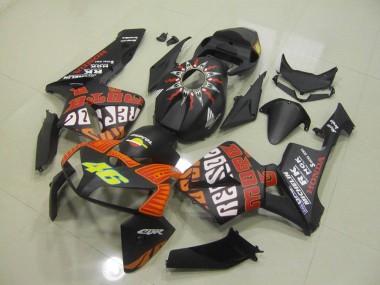 Carenado Moto CBR 600 RR 05-06 - Negro Mate Rossi