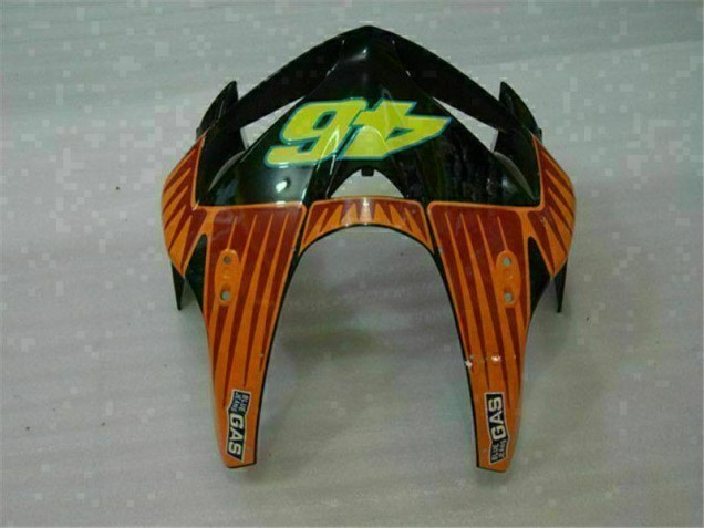 Carenado Moto CBR 600 RR 05-06 - Negro Rojo Amarillo 46