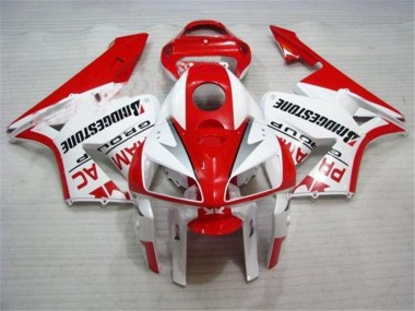 Carenado Moto CBR 600 RR 05-06 - Rojo Blanco
