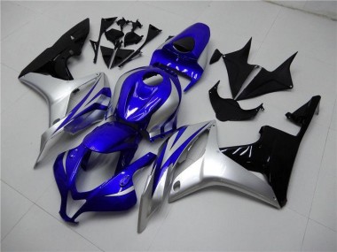 Carenado Moto CBR 600 RR 07-08 - Azul Plata Negro
