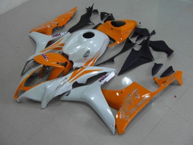 Carenado Moto CBR 600 RR 07-08 - Blanco Perla Naranja