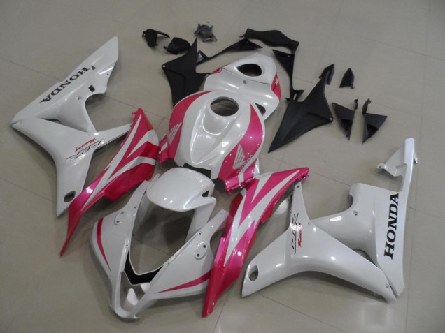Carenado Moto CBR 600 RR 07-08 - Blanco Perla con Rosa