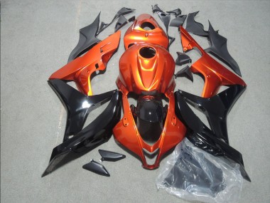 Carenado Moto CBR 600 RR 07-08 - Naranja Negro
