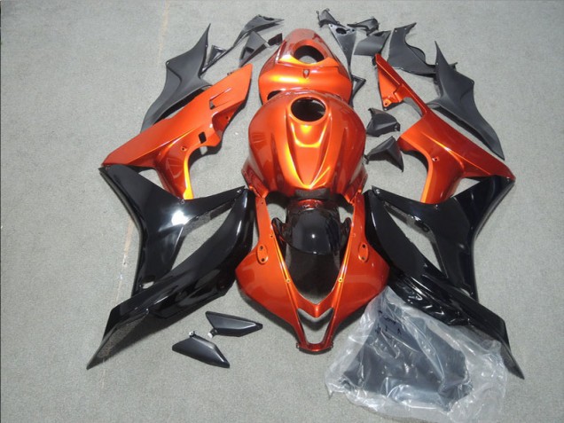 Carenado Moto CBR 600 RR 07-08 - Naranja Negro