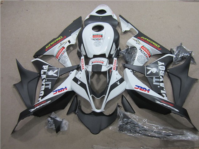 Carenado Moto CBR 600 RR 07-08 - Negro Blanco HRC