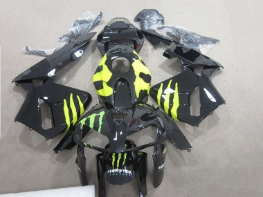 Carenado Moto CBR 600 RR 07-08 - Negro Monster Verde