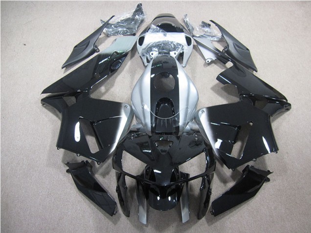 Carenado Moto CBR 600 RR 07-08 - Negro Plata Carenado Moto CBR 600 RR 07-08 - Negro Plata