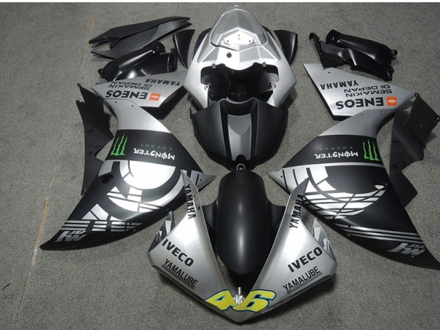 Carenado Moto CBR 600 RR 07-08 - Negro Plata Monster IVECO 46 Carenado Moto CBR 600 RR 07-08 - Negro Plata Monster IVECO 46