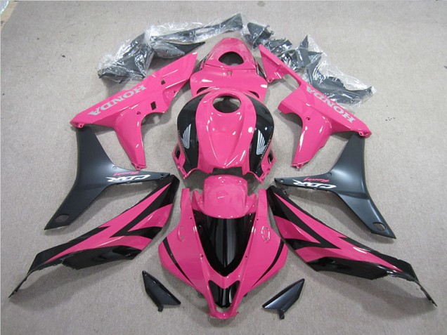 Carenado Moto CBR 600 RR 07-08 - Púrpura Rosa Negro Carenado Moto CBR 600 RR 07-08 - Púrpura Rosa Negro