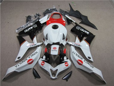 Carenado Moto CBR 600 RR 07-08 - Rojo Blanco Negro Konica Minolta MAPEI