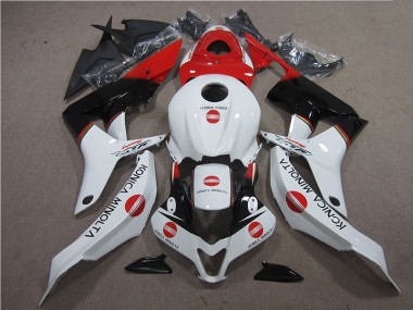 Carenado Moto CBR 600 RR 07-08 - Rojo Blanco Negro Konica Minolta