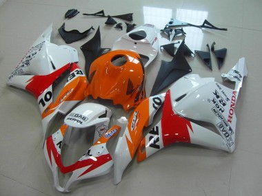 Carenado Moto CBR 600 RR 09-12 - Blanco Nuevo Repsol