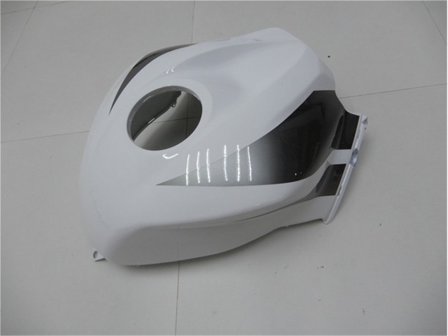 Carenado Moto CBR 600 RR 09-12 - Blanco Plata Negro