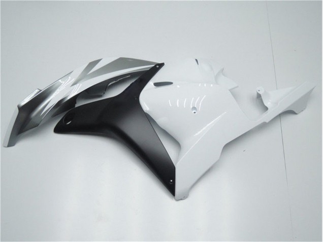 Carenado Moto CBR 600 RR 09-12 - Blanco Plata Negro