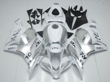 Carenado Moto CBR 600 RR 09-12 - Blanco Plata Repsol