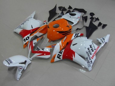 Carenado Moto CBR 600 RR 09-12 - Blanco Repsol
