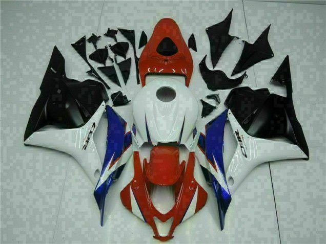 Carenado Moto CBR 600 RR 09-12 - Blanco Rojo Negro Azul