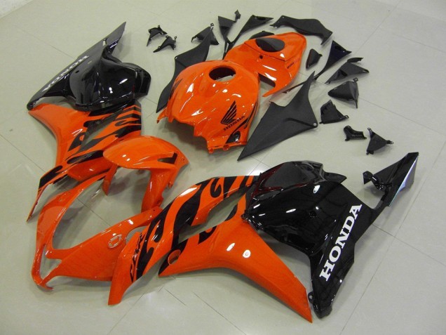 Carenado Moto CBR 600 RR 09-12 - Naranja Negro