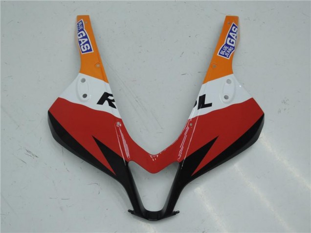 Carenado Moto CBR 600 RR 09-12 - Naranja Rojo Negro Repsol