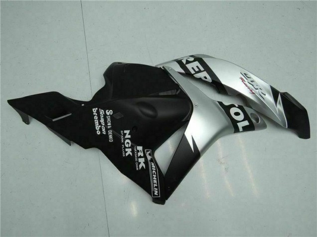 Carenado Moto CBR 600 RR 09-12 - Negro Plata Repsol