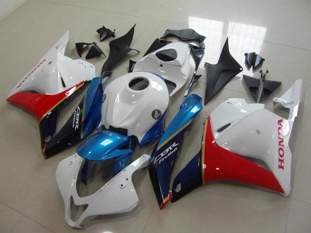 Carenado Moto CBR 600 RR 09-12 - Negro Rojo Azul