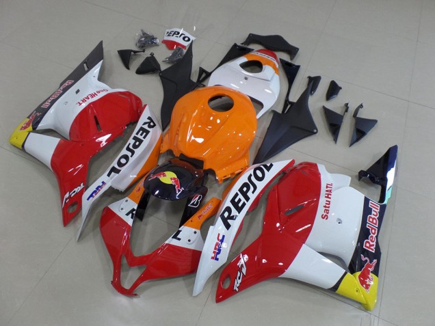 Carenado Moto CBR 600 RR 09-12 - Repsol Red Bull