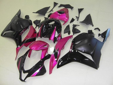 Carenado Moto CBR 600 RR 09-12 - Rosa Negro