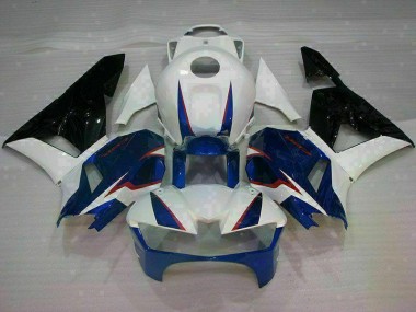 Carenado Moto CBR 600 RR 13-21 - Azul Blanco
