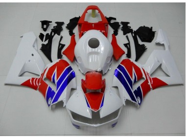 Carenado Moto CBR 600 RR 13-21 - Blanco Azul Rojo