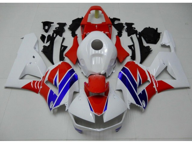 Carenado Moto CBR 600 RR 13-21 - Blanco Azul Rojo
