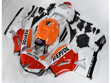 Carenado Moto CBR 600 RR 13-21 - Rojo Blanco Naranja Repsol