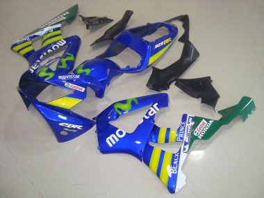 Carenado Moto CBR 900 RR 929 00-01 - Azul Movistar Castrol