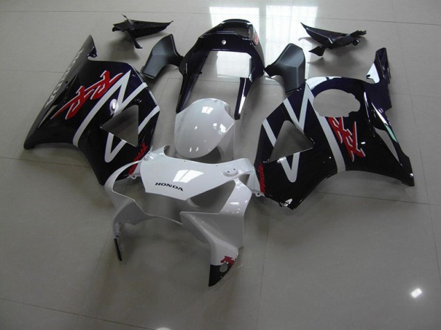 Carenado Moto CBR 900 RR 954 02-03 - Negro Blanco