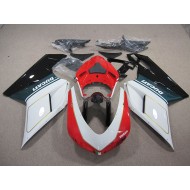 Carenado Moto Ducati 1098 848 07-14 - Blanco Rojo