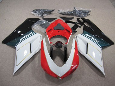 Carenado Moto Ducati 1098 848 07-14 - Blanco Rojo