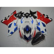 Carenado Moto Ducati 1199 11-14 - Blanco Azul Rojo