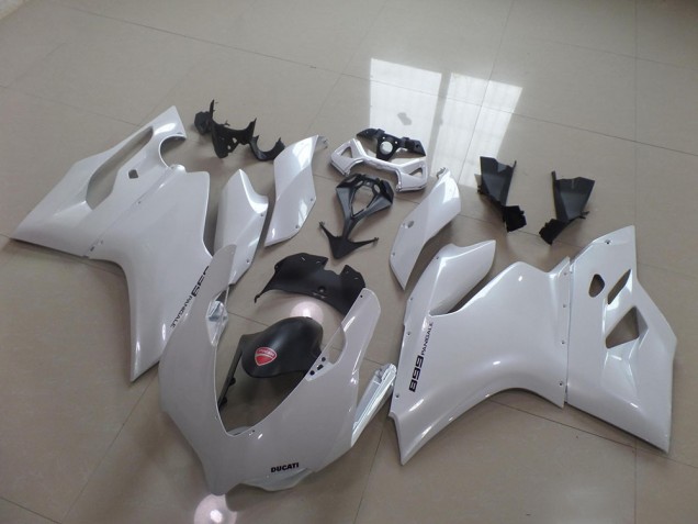 Carenado Moto Ducati 1199 11-14 - Blanco Perla