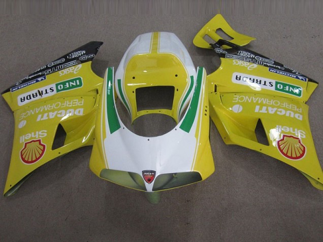 Carenado Moto Ducati 748 93-05 - Amarillo Shell Info Strrda