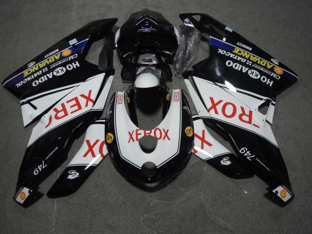Carenado Moto Ducati 749 05-06 - Negro Blanco Xerox