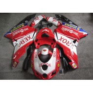 Carenado Moto Ducati 749 05-06 - Rojo Blanco Xerox