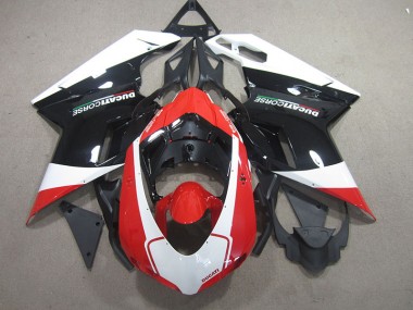 Carenado Moto Ducati 848 07-14 - Negro Rojo Blanco