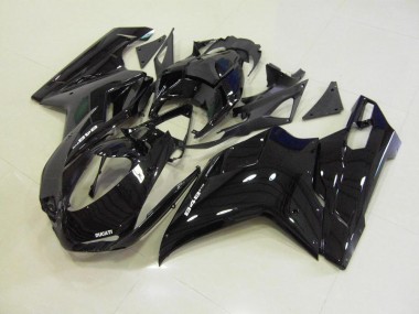 Carenado Moto Ducati 848 1098 1198 07-14 - Brillante Negro