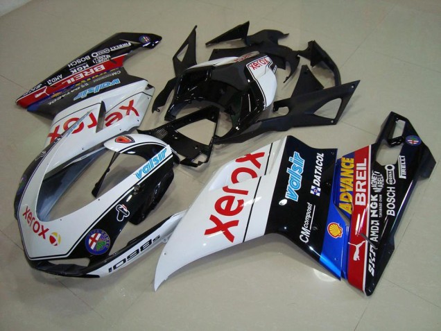 Carenado Moto Ducati 848 1098 1198 07-14 - Negro Xerox