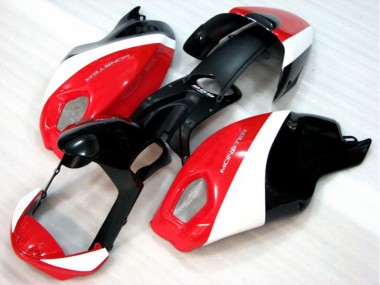 Carenado Moto Ducati Monster 696 08-12 - Negro Rojo Blanco Monster