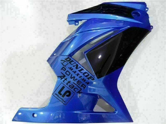 Carenado Moto EX250 08-12 - Azul Negro Carenado Moto EX250 08-12 - Azul Negro