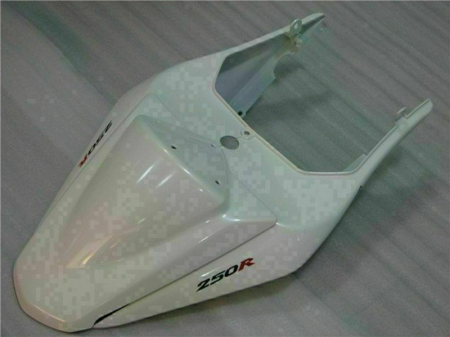 Carenado Moto EX250 08-12 - Blanco Negro Ninja 3M