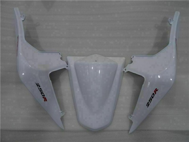 Carenado Moto EX250 08-12 - Blanco Negro Ninja