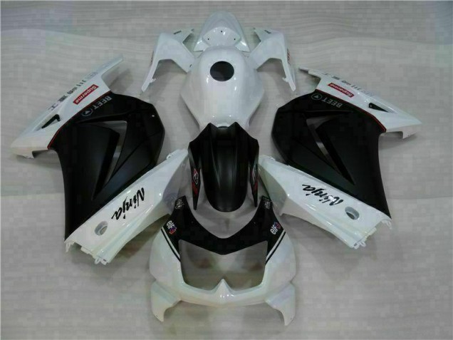 Carenado Moto EX250 08-12 - Blanco Negro Ninja
