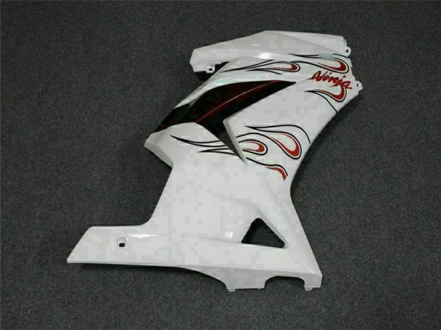 Carenado Moto EX250 08-12 - Blanco Rojo Carenado Moto EX250 08-12 - Blanco Rojo