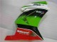 Carenado Moto EX250 08-12 - Blanco Verde Negro Ninja